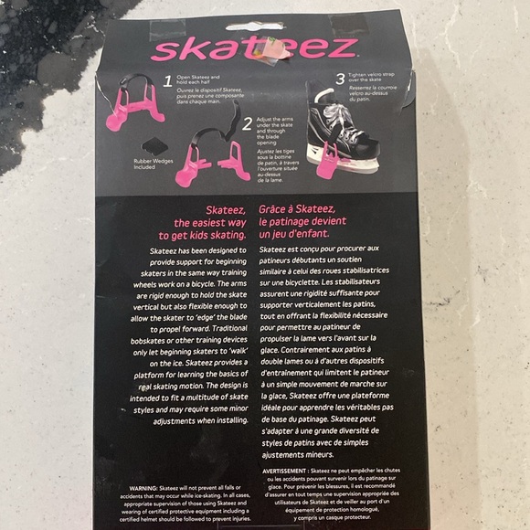Skateez. kids “training wheels for skates”!! New in box! - Picture 2 of 2